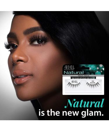 Ardell Natural Lashes False Eyelashes 102 Black Demi - 4 Pack - Buy Online on SooperMarket.com