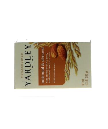 Yardley London Oatmeal and Almond Moisturizing Bath Bar 4.0 Oz - 2 Pack - Buy Online on SooperMarket.com