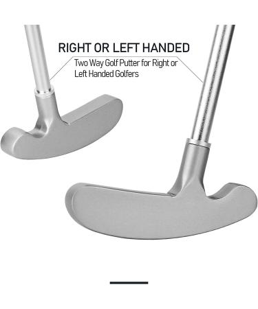 Jitnetiy Two Way Golf Putter 33 inch for Adult Teenagers - Removable Alloy Rod for Right or Left Handed Golfers - Red - Buy Online on SooperMarket.com