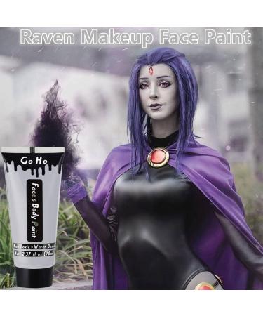 Go Ho Light Grey Body Paint - Washable Water-Based Cream for SFX, Cosplay, Halloween - 2.37 oz (70 ml) - Buy Online on SooperMarket.com