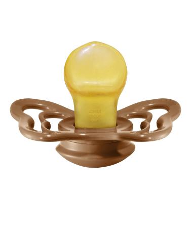 BIBS Couture Collection Pacifiers - BPA-Free Soothers, Made in Denmark | Set of 2 Earth/Meadow Premium Baby Pacifiers | Size 0-6 Months - Buy Online on SooperMarket.com
