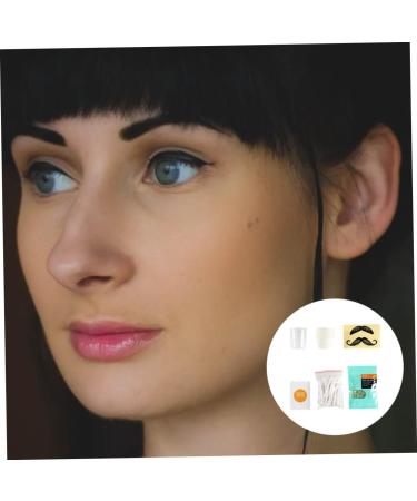 Fomiyes Nose Hair Removal Wax Set - Multi-Purpose Wax Bar & Cleaning Set for Smooth Results - Buy Online on SooperMarket.com