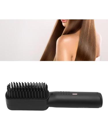Buy Cordless Hair Straightener Brush - Ionic Heated Styling Comb | Negative Ion Hot Brush for Sleek Hair - International Shipping Available - Buy Online on SooperMarket.com