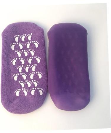 Beavorty moisturizing Gloves spa Gloves moisturizing Hand Gloves Purple Sock Set - Buy Online on SooperMarket.com