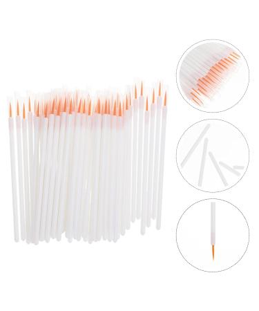 FOMIYES 100Pcs Disposable Eyeliner Brush Set - Fine Point Makeup Tools for Women | Mini Nylon Eyelash Brushes for Precise Eye Makeup - Buy Online on SooperMarket.com