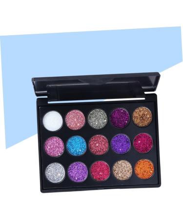 OSALADI 15 Matte Eyeshadow Eye Shadow Palettes Eyeshadow Pallet Eyeshadow Powder Eyeshadow Palette Diamond Makeup Palette Eyeshadow Matt 1 count (Pack of 1) Picture 1 - Buy Online on SooperMarket.com