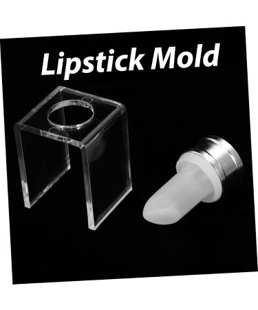 Mikinona Silicone Lipstick Mold Set - DIY Lipstick Making Kit & Makeup Tools | Cosmetic Lip Balm Mould | Perfect for Custom Lipsticks - 4.5x3cm - Buy Online on SooperMarket.com