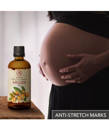 Pure Cold-Pressed Argan Oil 100ml - Argania Spinosa for Skin Hair & Nails - Natural Facial Care & Body Care - Buy Online on SooperMarket.com