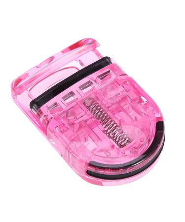 Mini Portable Pink Eyelash Curler - Rubber Clip for Perfect Curl | International Shipping - Buy Online on SooperMarket.com