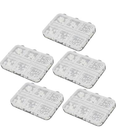 Nail Art Beads Charms White Nail Charms Small Home Decor for Girl (DQ-A02) - Buy Online on SooperMarket.com