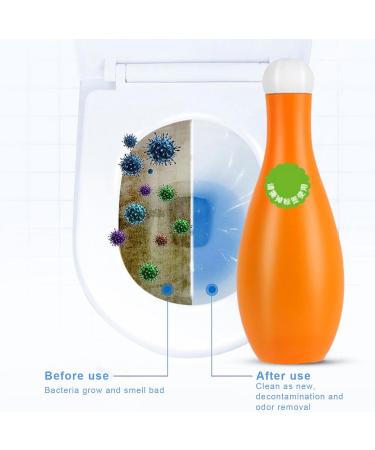 szutfidy Long-lasting Toilet Bowl Cleaner 3pcs Automatic Tank Freshener Gentle Formula Bowling Blue 3pcs - Buy Online on SooperMarket.com