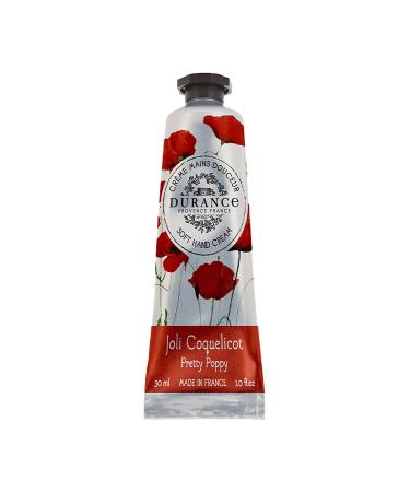 Durance Gentle Hand Cream Beautiful Poppy 30ml