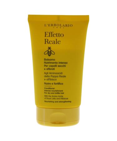 L'Erbolario Effetto Reale Intense Nourishment Conditioner | Repair Dry Brittle Hair | Paraben & Silicone Free | 4.2 Oz - Buy Online on SooperMarket.com
