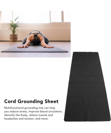 Grounding Sleeping Mat for Stress Relief & Improved Circulation | Earthing PEMF Mat with 5M Cable - Ideal for Home & Office - Buy Online on SooperMarket.com
