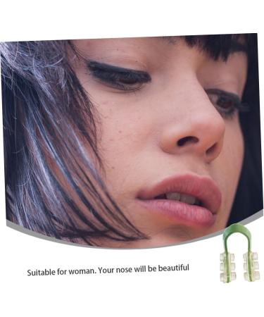 Healvian 2 Sets Nose Clip Set for Snoring Aid and Facial Beauty - U-Type Nasal Splint and Sleeping Nose Clips - Buy Online on SooperMarket.com