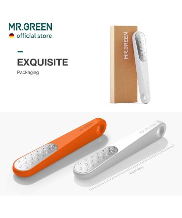 MR.GREEN Double Sided Callus Remover for Dead Skin | Professional Pedicure Tools | Foot File Scraper and Sander for Heels (Orange) - Buy Online on SooperMarket.com