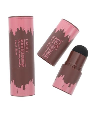 MAGICLULU 2pcs Hairline Powder Stick Makeup Powder Portable Sponge Pen Hairline Powder Waterproof Black Hairline Powder Brow Powder Concealer Trimming Reissue Artifact Plastic 1 count (Pack of 1) Assorted Color A
