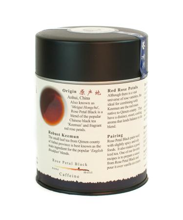 Tao of Tea Rose Petal Black Tea - Sweet & Floral Blend | 4 oz (115 g) - Buy Online on SooperMarket.com