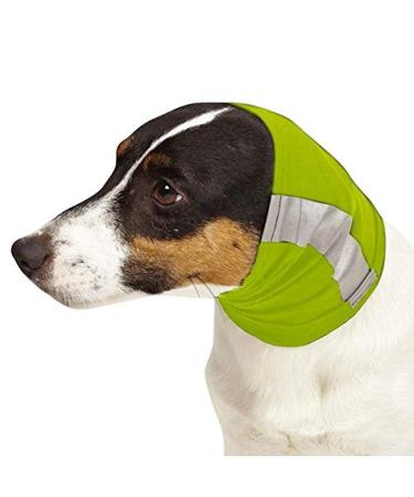 Insect Shield Reflective Pet Gaiter with Insect Protection for Protecting Dogs from Fleas Ticks & Mosquitoes Green Small Green 12-Inch by 16-Inch