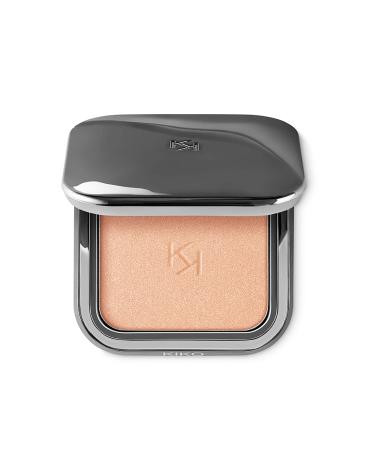 KIKO Milano Glow Fusion Powder Highlighter - 02 | Buildable effect powder highlighter 02 Heavenly Gold