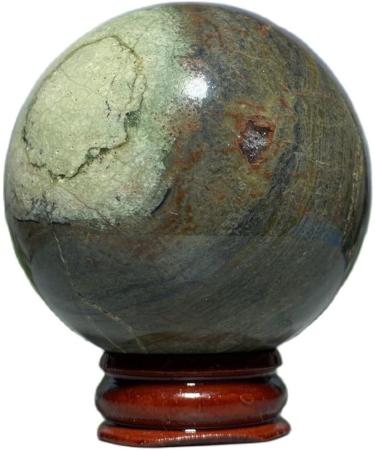 Natural Crystal Rough Natural Sphere Natural Crystal Rainbow Moss Agate Ball Gem Reiki Minerals Stone Hand-Polished Home Decoration 1pc (Color : 280-290g) - Buy Online on SooperMarket.com