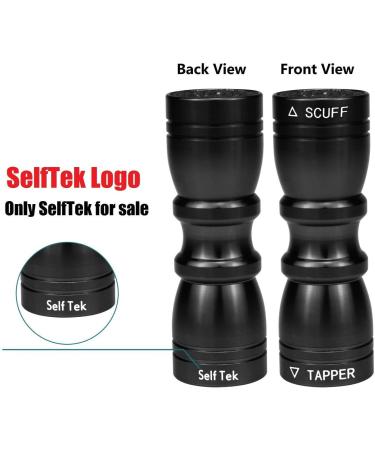 SelfTek 1Pc Snooker and Pool Cues Tips Bowtie 3 in 1 Tip Tool with Tapper Scuff and a Tips Pick black - Buy Online on SooperMarket.com