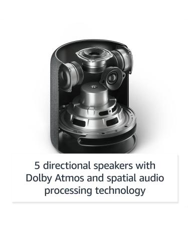 Echo Studio: Dolby Atmos Smart Speaker with Alexa | Charcoal - Buy Online on SooperMarket.com