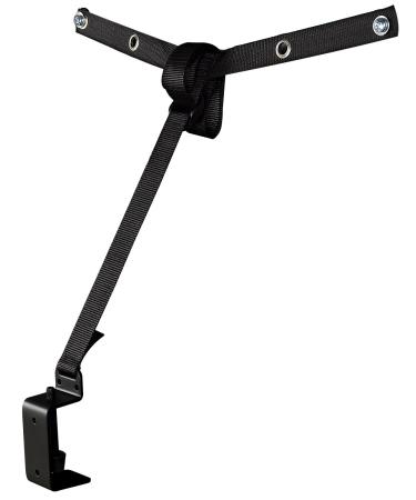 Mount It! TV Safety Straps For Child and Baby Proofing  Anti Tip Prevention and Earthquake Protection  Heavy Duty Metal Connectors  Secures to TV Stand and Walls  Black
