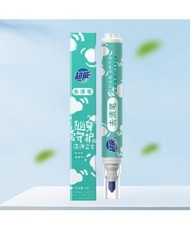 Portable Clothes Stain Removal Pen Cleaning Grease Stain Erase Scouring Decontamination Cleaner Stain-Eraser Non-wash Stain Remover Travel-Sized Cleaner Stain Pen - Buy Online on SooperMarket.com