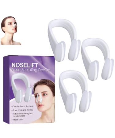 Nasal Mucus Cleaner Smooth Breathing Nasal Mucus Cleaning Device Nasal Mucus Cleaning Clip Nose Shaping Bracket Device 3pcs