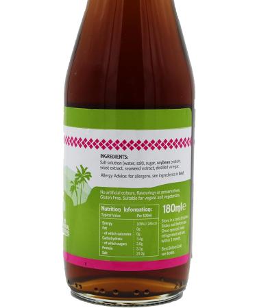 Thai Taste Vegan Fish Sauce (Nam Pla Jey) 180ml - Pack of 1 - Buy Online on SooperMarket.com