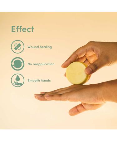 Buy 4PEOPLEWHOCARE Organic Hand Cream - Best Solid Cream for Dry Cracked Hands Aloe Vera & Beeswax 30g Can - Natural Cosmetics - Ships Internationally - Buy Online on SooperMarket.com