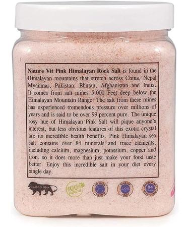 QURA Himalayan Pink Rock Salt Powder 1 Kg Jar Pack for Healthy Cooking Weight Loss & Salt Flush  - Buy Online on SooperMarket.com