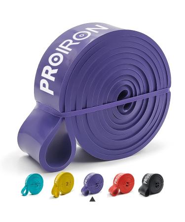 Proiron Resistance Bands - Assisted Pull up Bands - Exercise Bands for Crossfit Powerlifting Strength Training - Mobility Bands for Men and Women #3 Purple (27-45kg)