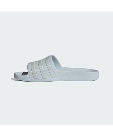 Buy adidas Damen Adilette Aqua Slide Sandal 40 2/3 EU - Magic Beige Weiß | International Shipping Available - Buy Online on SooperMarket.com