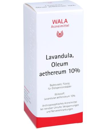 Buy WALA Lavandula Oleum Aethereum 10% Bath Additive - 100 ml | Relaxing Essential Oil for Soothing Baths - International Shipping Available - Buy Online on SooperMarket.com