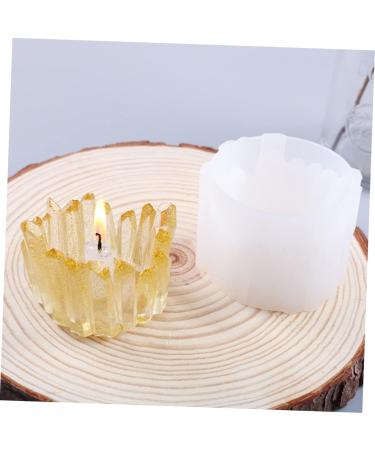 NUOBESTY 1pc Box Storage Box Mold Resin Epoxy Candlesticks Jewelery Organizer Diy Ornament Mold Clay Manual - Buy Online on SooperMarket.com