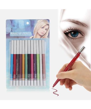 12 Colors Eye Shadow Pencil Pencil for Make Up Women - Buy Online on SooperMarket.com