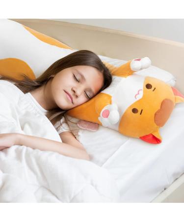 Mewaii 50cm Brown Cat Plush Pillow - Soft Animal Toy for Kids | Perfect Gift | International Shipping Available - Buy Online on SooperMarket.com