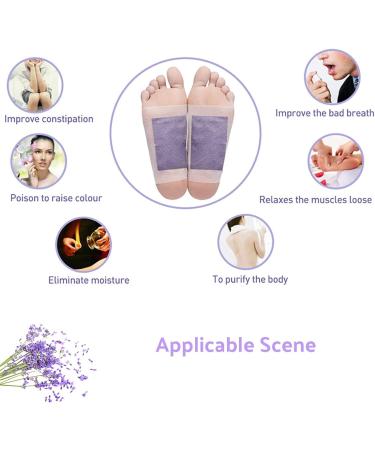 Aromatic Herbal Feet Patch Detox Foot Patches with Easy to Use Breathable Environmental Protection for Sleeping Anti-Stress Relief(100 pcs) - Buy Online on SooperMarket.com