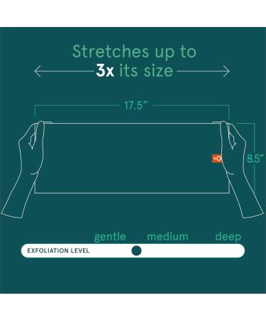 Buy Cleanlogic Stretch Cloth Washcloths - 3 Count | Soft & Durable | Ideal for Home & Travel - Buy Online on SooperMarket.com