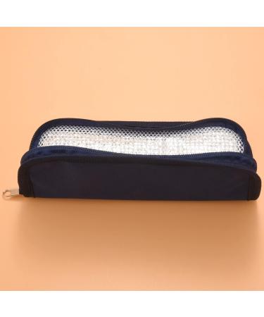 Dewedrt Insulin Cooler Travel Case Diabetic Medication Organizer Cooler Bag Navy Blue - Buy Online on SooperMarket.com