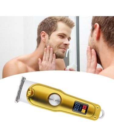 Hair Clipper Cordless Barber Grooming Sets Rechargeable Hair Clipper with Guide Combs Gold Metal Incisive Lightweight Electric Hair Trimmer for Home Use 500mAh - Buy Online on SooperMarket.com