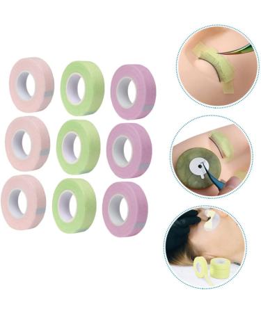 minkissy 18 Rolls Lash Tape Lash Extension Adhesive Lashes Tape False Lash Adhesive Tape Beauty Tools Eye Skin Tape Cosmetic Extension Sticker Non-woven Fabric - Buy Online on SooperMarket.com