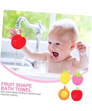 Shop Hemoton 4pcs Animal Bath Towels & Loofah Sponges - Soft Scrubber for Kids & Adults - Assorted Colors - Perfect for Bathing & Cleaning - Buy Online on SooperMarket.com