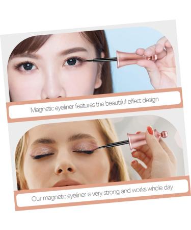 Mikinona 2pcs Liquid Eyeliner Magnetic Eyeliner Only Black Eyeliner Pencils Eyelid Glue Coloring Pigment - Buy Online on SooperMarket.com