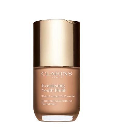 Clarins Everlasting Youth Fluid Foundation | Anti-Aging  Medium To Full Coverage | Illuminates  Smoothes and Visibly Firms 109C