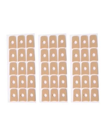 Beavorty Callus Cushions Corn Pads: 45Pcs Soft Sponge Self- Stick Adhesive Foot Toe Pads Protectors for Men Women Foot Care Random Color A Picture 1 Size 1