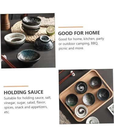 MAGICLULU 15 Pcs Seasoning Dish Tableware Ceramics Japan re-usable 9X9X3.5CMx3pcs Assorted Colorx3pcs - Buy Online on SooperMarket.com