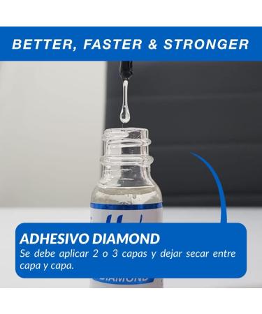 Gold Adhesive with Brush 15 ml | Heavy Duty Liquid Adhesive for Prolonged Use - Buy Online on SooperMarket.com